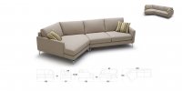 Modern Fabric Sectional Sofa Modern Fabric Sectional Sofa